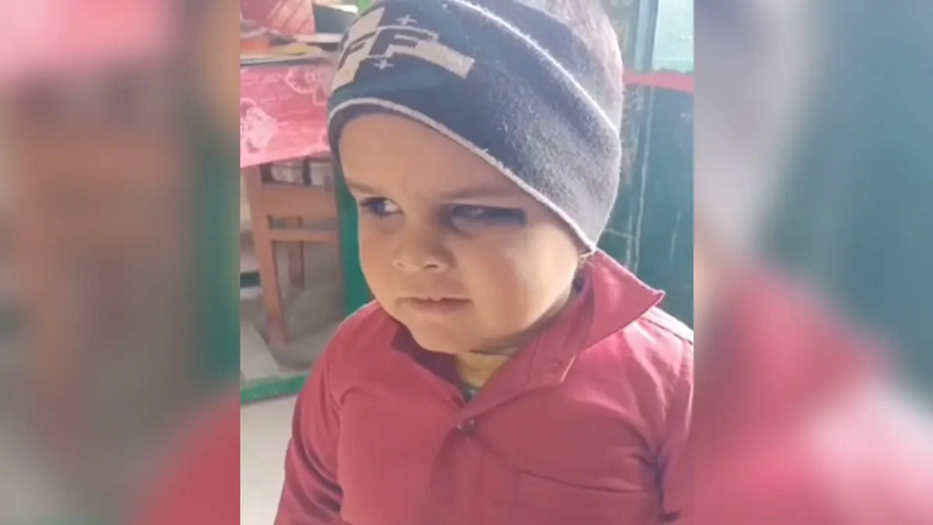 kid speaks all 12 hindi months correctly and smiles video going viral on internet