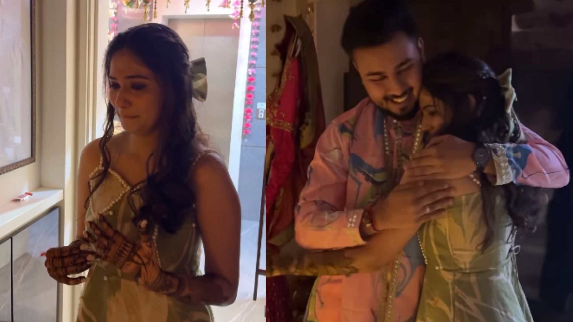 Family members and groom surprise the bride to be heart touching video goes viral