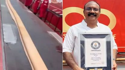 Guinness World Records for the longest dosa
