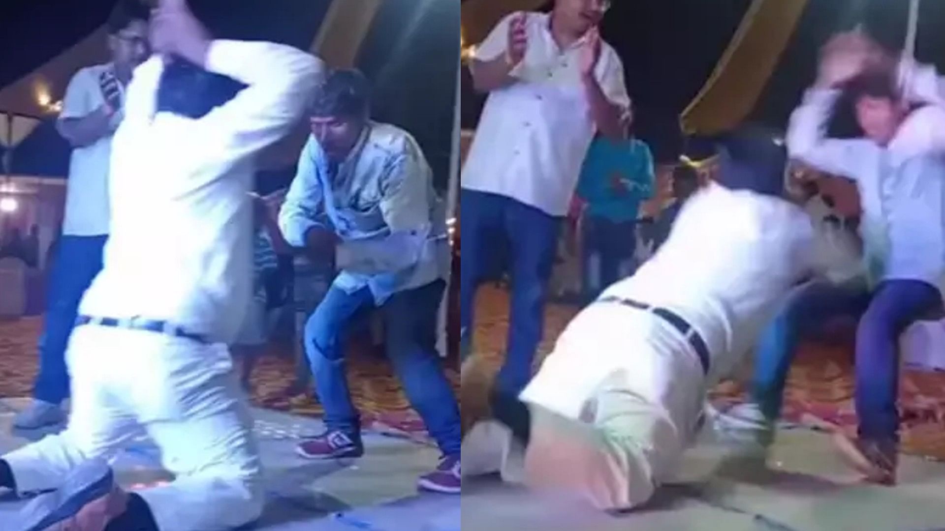 Nagin Dance Video: man did nagin dance terribly in a wedding video viral