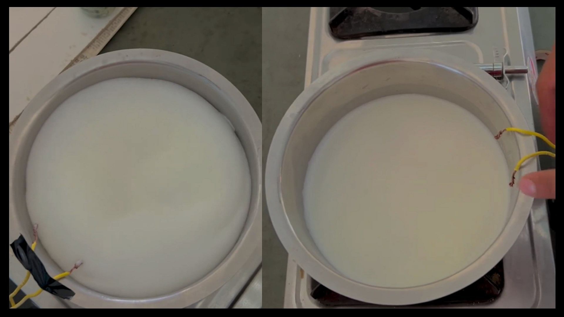 Boy uses water tank alarm amazing trick device to boil milk video viral on social media