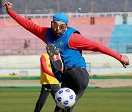 indian cricket team holds practice session at dharamshala ground
