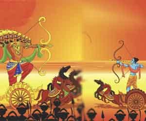 Ravan Vadh Dussehra 3 October - Amar Ujala Hindi News Live - विभिषण की ...