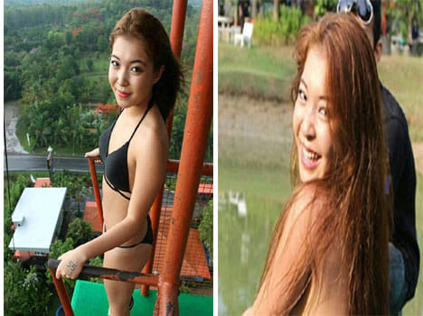 निर्वस्त्र होकर इस महिला ने की बंजी जंपिंग, तस्वीरें हुई वायरल - Women