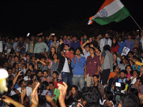  in jnu kanhaiya said the meaning of laal salam