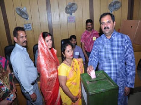 97 percent vote in the Legislative Council