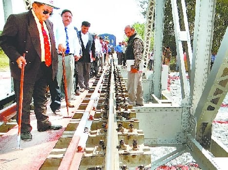 Budaun to Kathgodam Special CRS ran track found OK