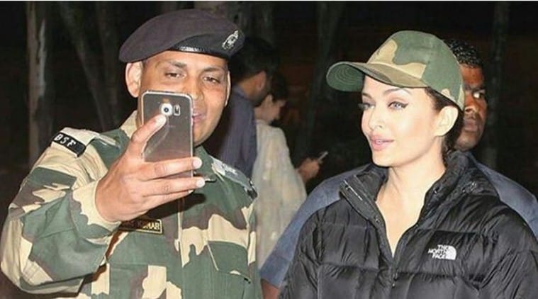 actress aishwarya rai visit on indo pak international border