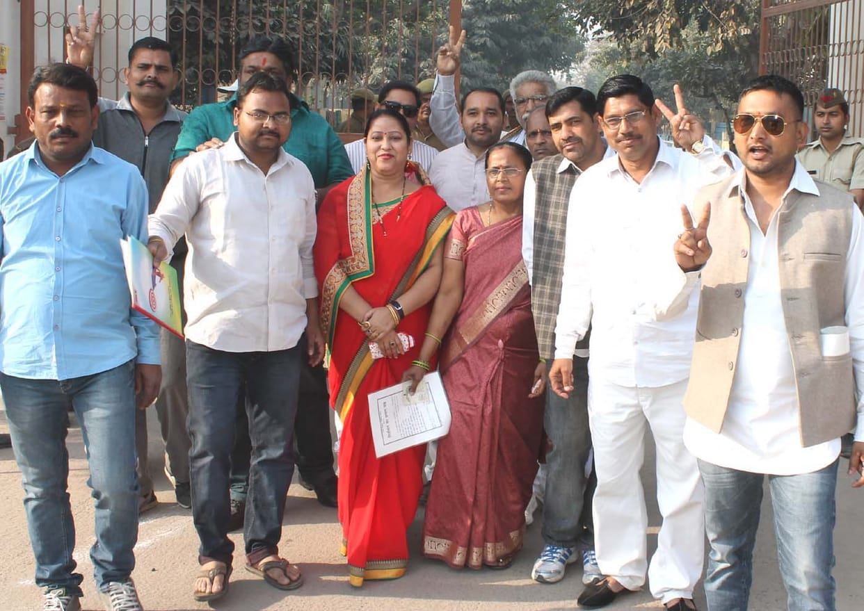 narheda sarpanch won election by fraud degree