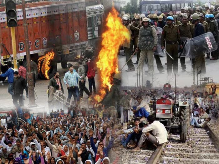 jat voilence, jat protest, haryana news, chandigarh news, rohtak news, hindi news, amar ujala news