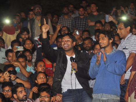 Now how kanhaiya released from jail.