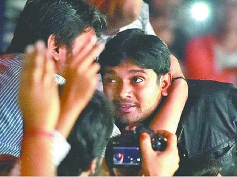 kejriwal praised kanhaiya speech