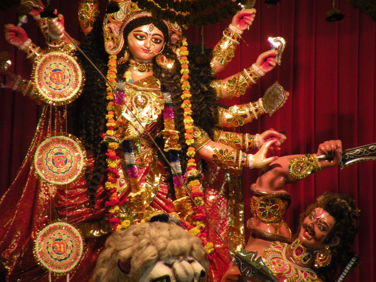 dura mahishasura story according to puranas