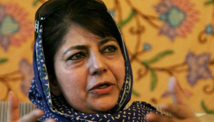 mehbooba mufti says not afraid of criticism for going ahead with BJP