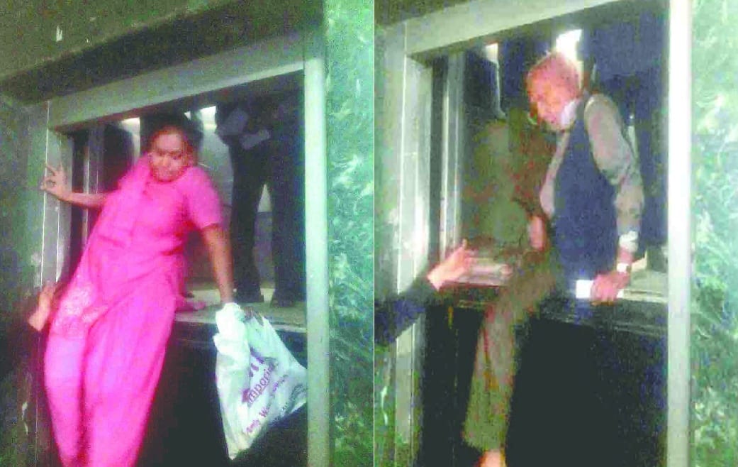 faridabad's bk hospital lift gone out of function, patient and care takers face problems