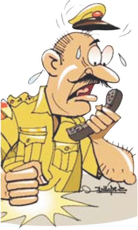 Human right commission take action on two policemen