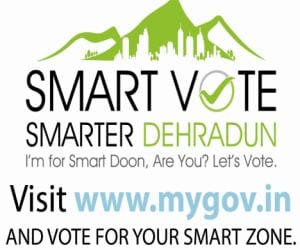 vote for smart city dehradun.