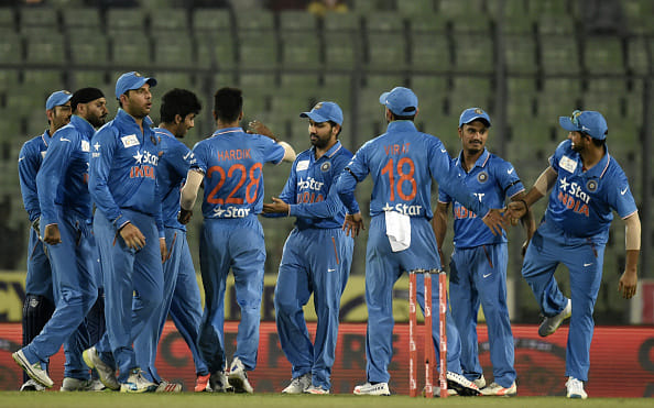 team india made a record of maiden over