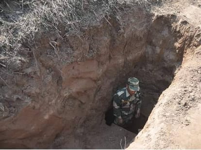 tunnel from pak to push in militants into jammu: bsf