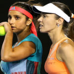 Sania And Martina Hingis In St. Petersburg Ladies Trophy-2016 Tennis Tournament