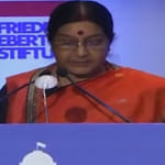 सुषमा की करजई से मुलाकात