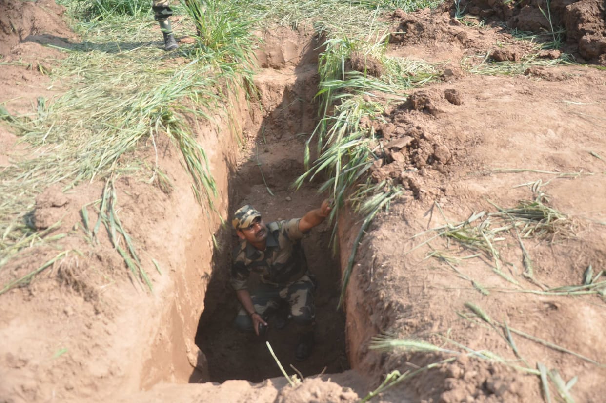 fir registered over Indo-Pak border tunnel case