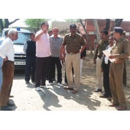 bhiwani crime, sarpanch crime, crashed, old man, sarpanch election