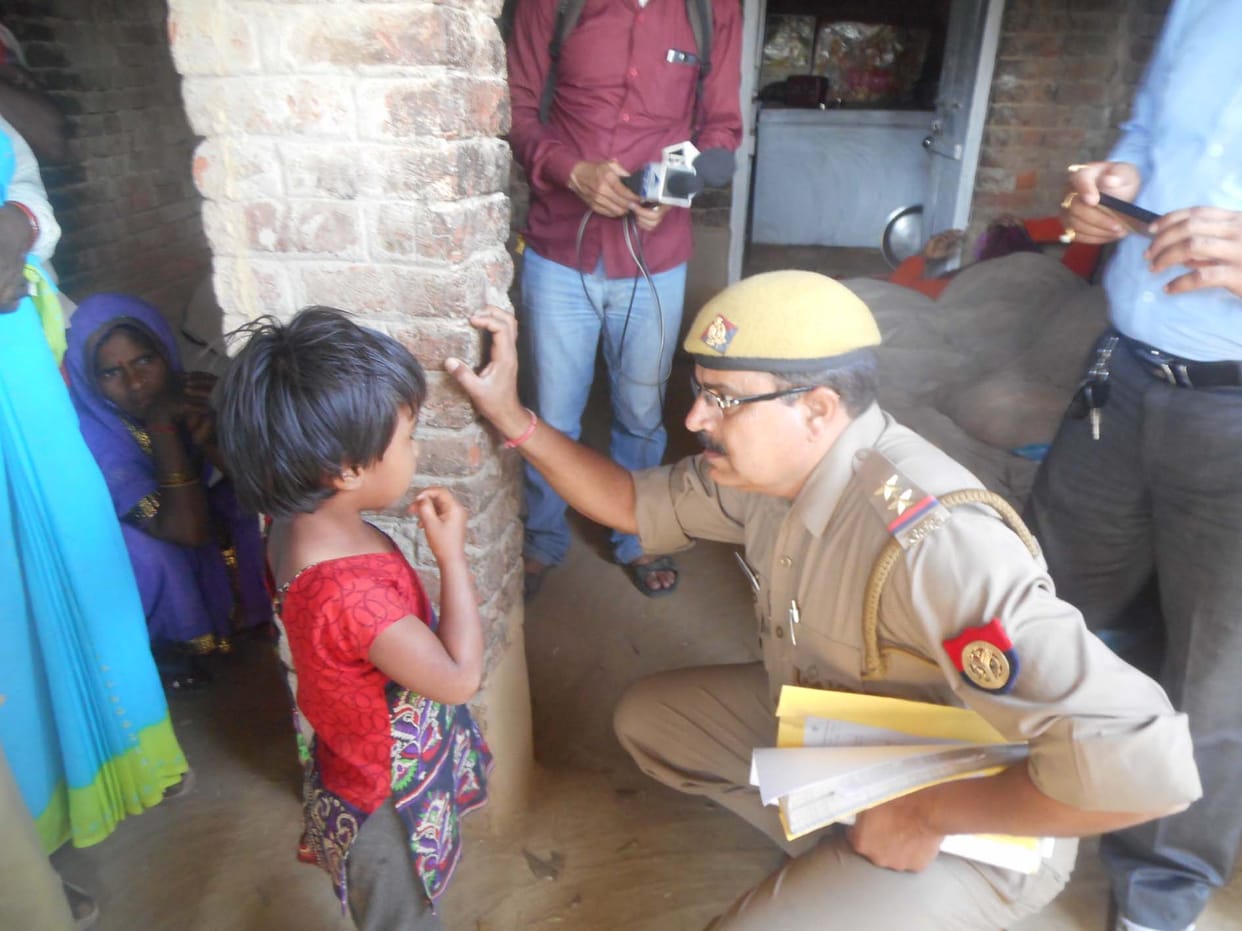 Vishakha father beat stick hit 
