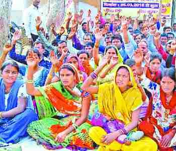 Employees rallied in support of demands