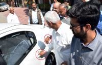  DC 's car came down on the kick - entered , jat reservation stir, loot, commission, committee