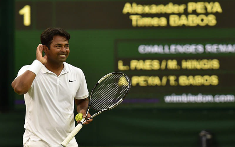 leander paes out maxico open