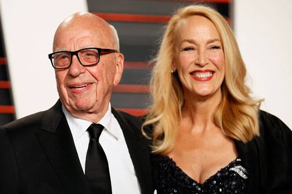 Rupert Murdoch marries ex-model Jerry Hall in London
