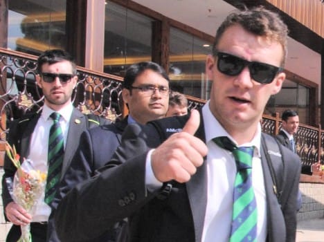 t20 world cup Hong Kong Ireland teams arrives in Dharamsala