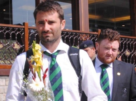 t20 world cup Hong Kong Ireland teams arrives in Dharamsala