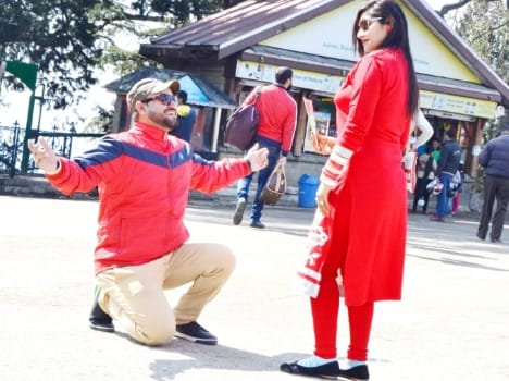 valentine day celebration in shimla city