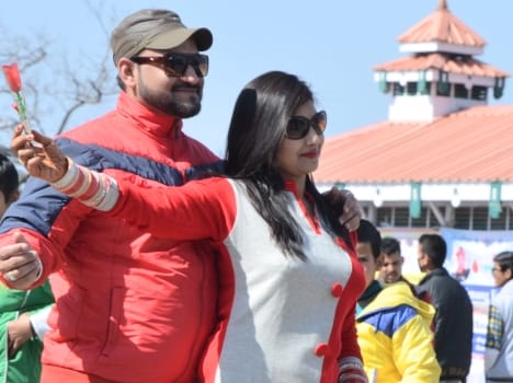 valentine day celebration in shimla city