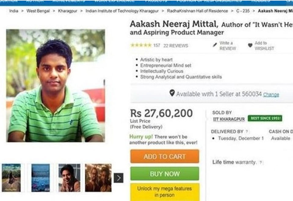 Youth gets job offer after placing resume on Flipkart