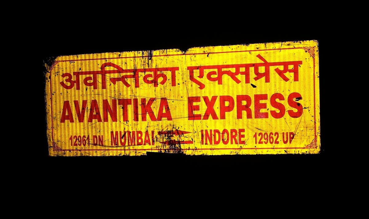when suddenly train came on track, Railway trackman in danger, 