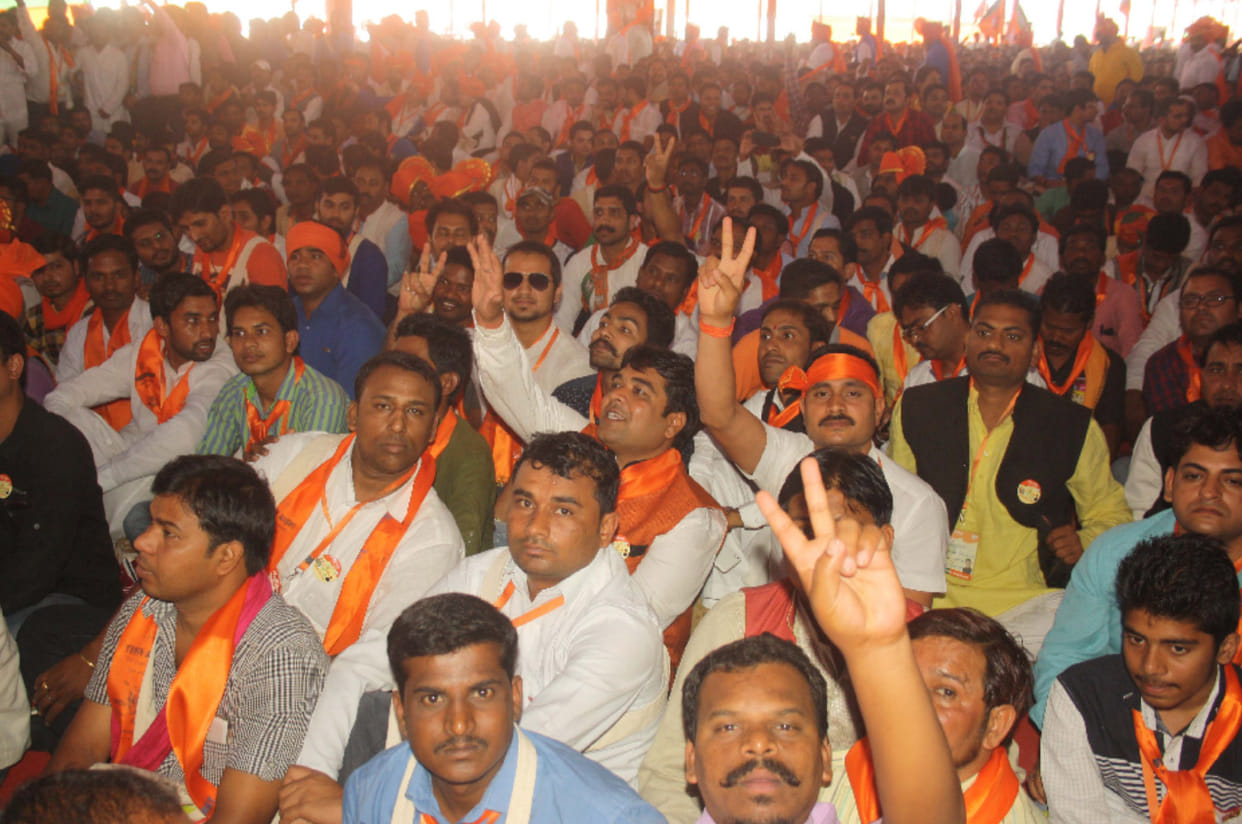 bharatiya janata party yuva morcha adhiveshan in mathura
