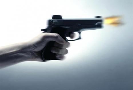 firing on property dealer house.