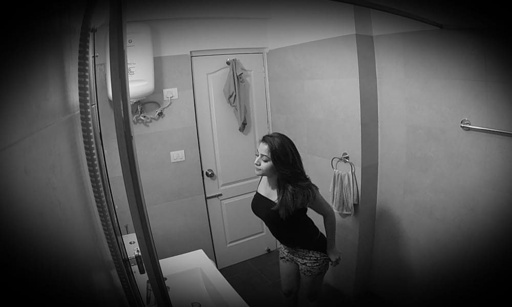 Girl's toilet was put into the spy camera and when the distinction was open in rajasthan