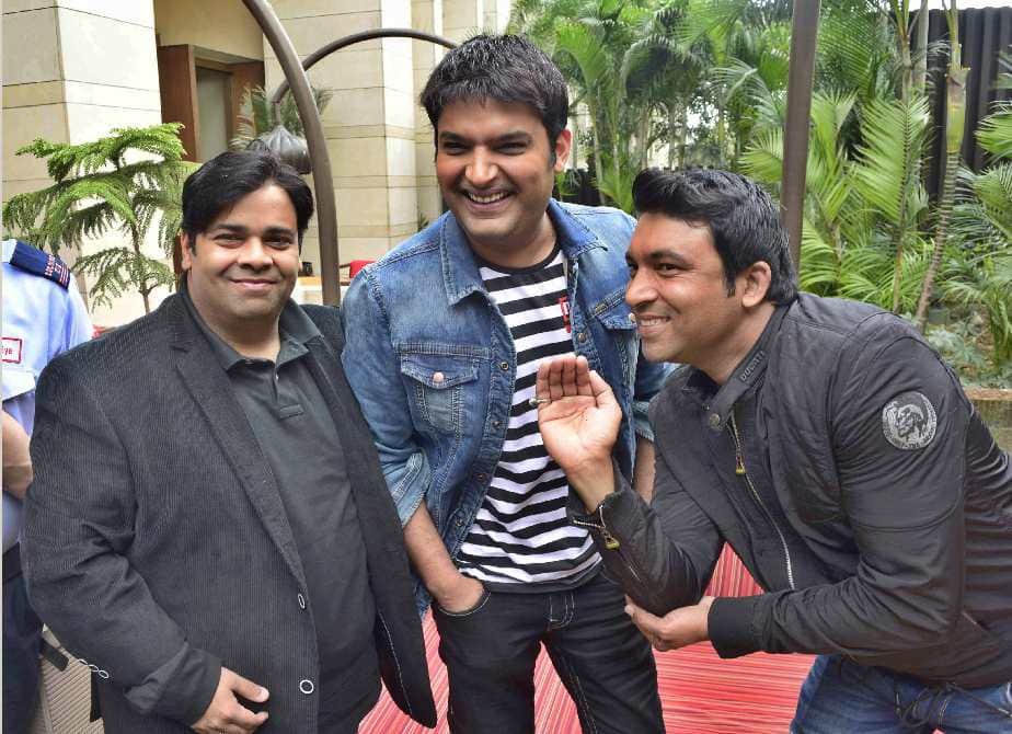 comedian kapil sharma's road show for upcoming comedy show
