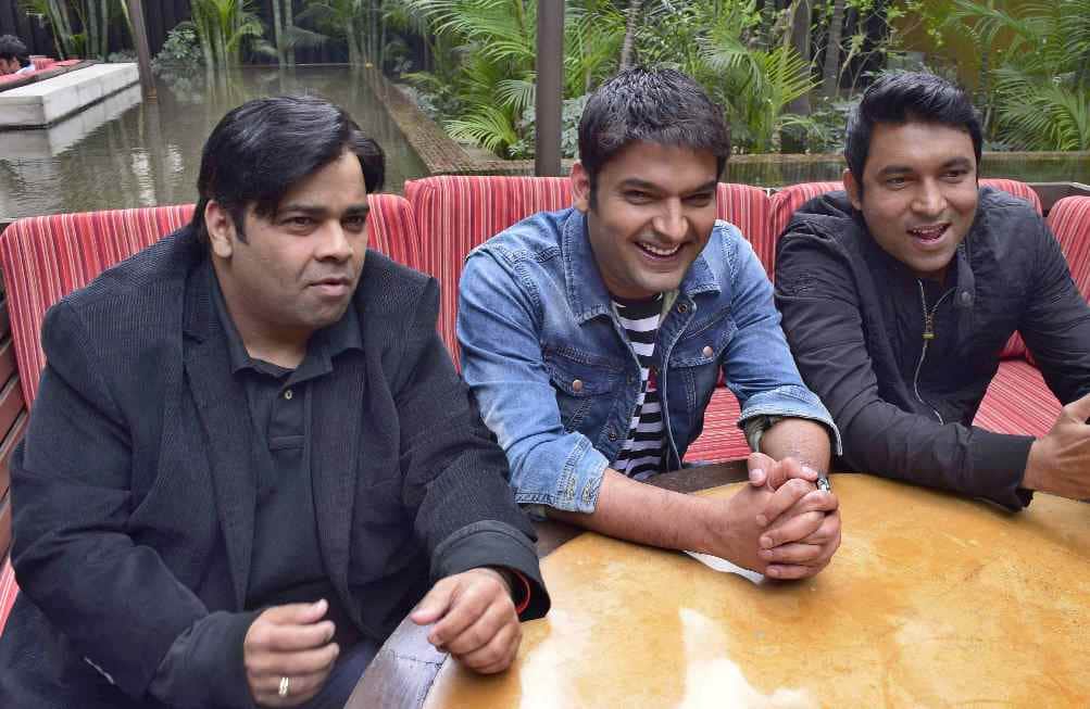 comedian kapil sharma's road show for upcoming comedy show