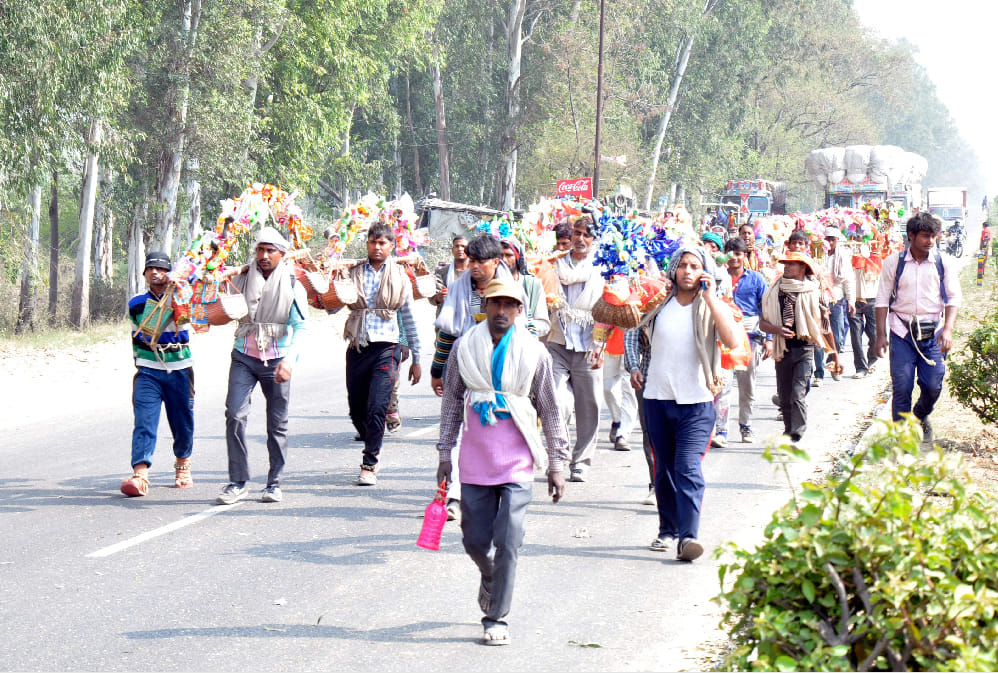 Dedicated to the jawans Kanwar Yatra