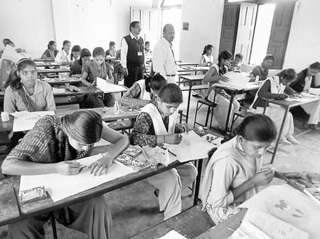 Board exam: idling stop copying
