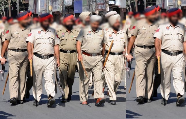 dispute on gurudwara land in mohali, police aleart