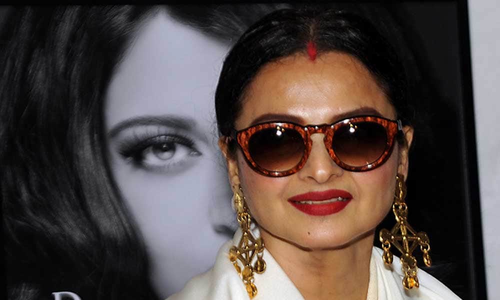 happy birthday rekha she came into controversy from birth was baby of unmarried mother