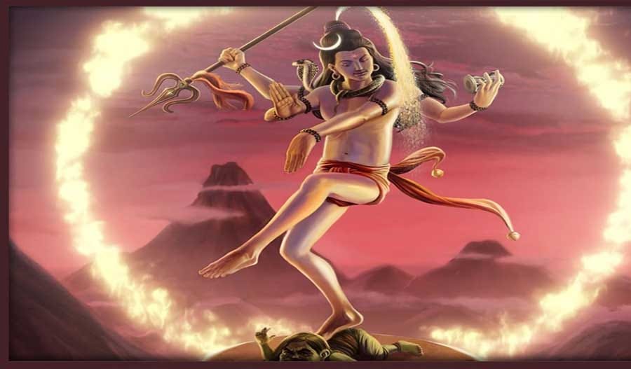 god shiv cut five head story of puran