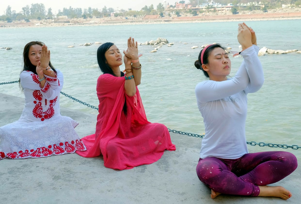 fifth day yoga festival in rishikesh