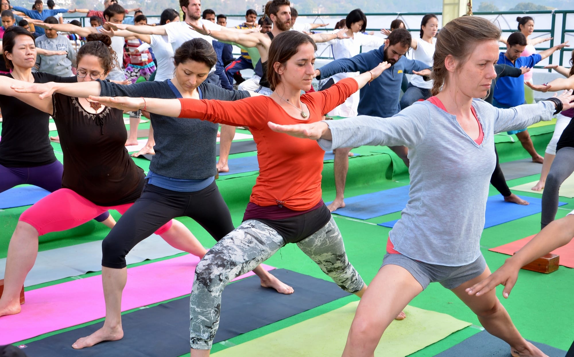 fifth day yoga festival in rishikesh